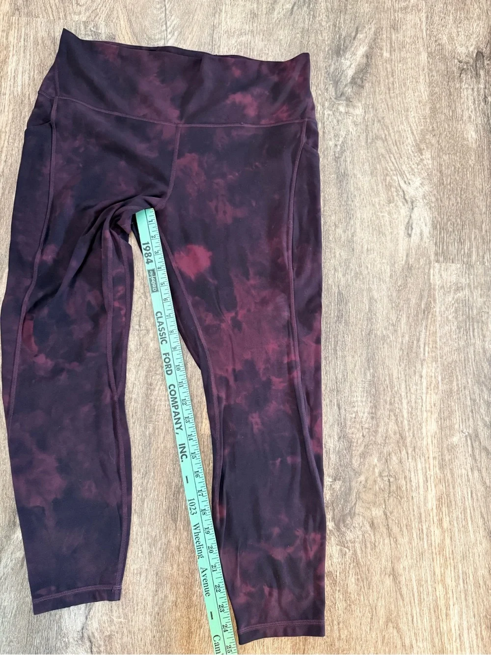 Lululemon Align Diamond Dye High-Rise Leggings 25 inch Size 16 Pockets
